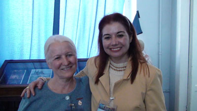 Dra. Selma e pesquisadora Kumaris(R&uacute;ssia)